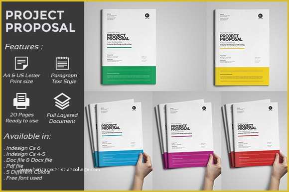 Free Creative Proposal Template Of Web Design Proposal Stationery Templates On Creative Market