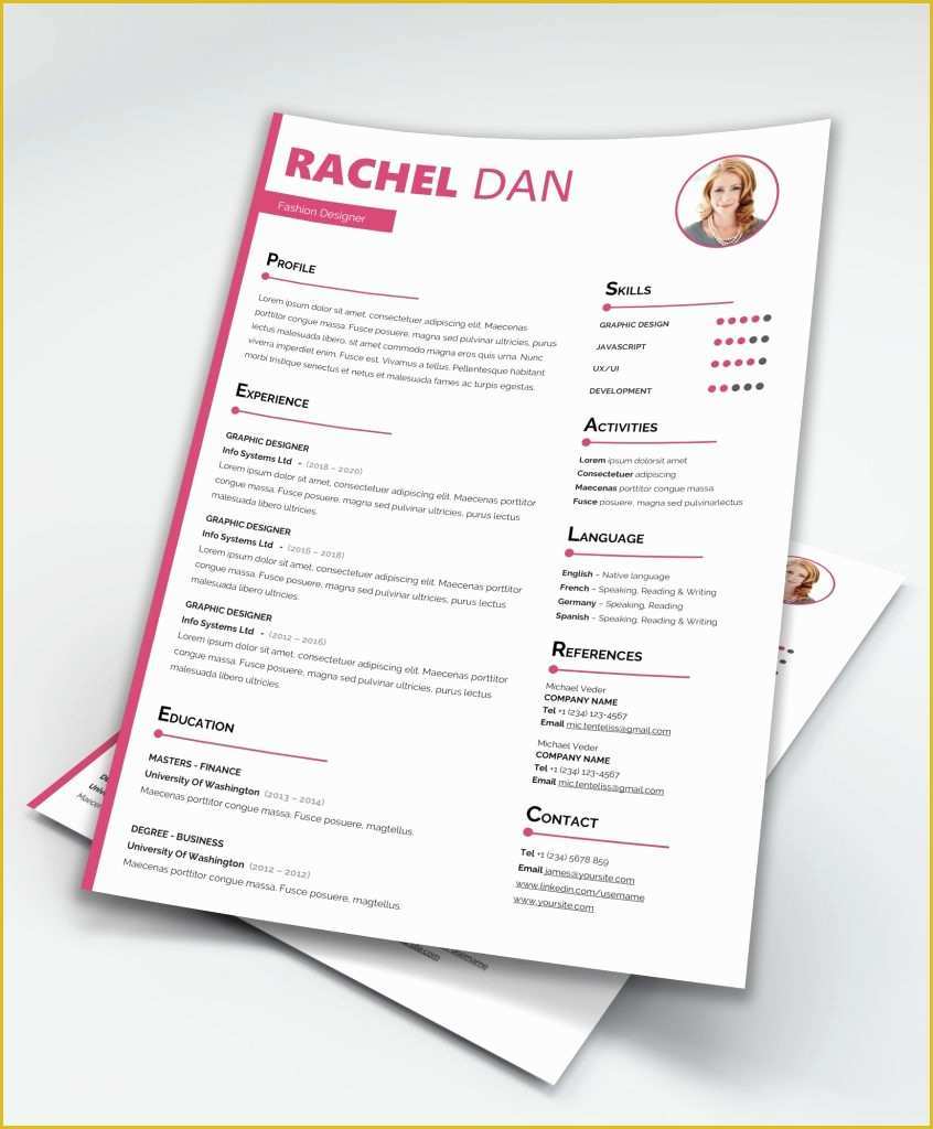 Free Creative Resume Template Doc Of Enrich Free Creative Resume Template Doc Maxresumes