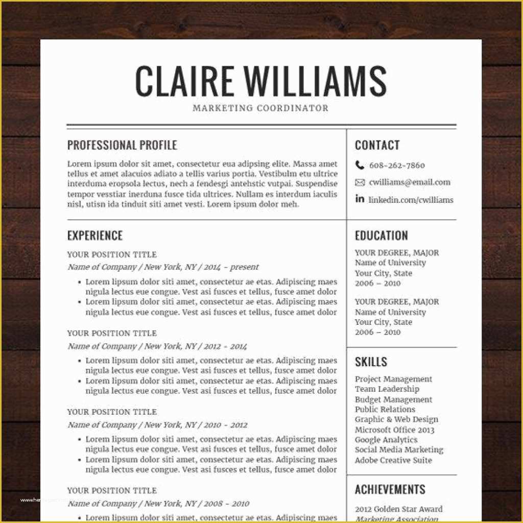Free Creative Resume Templates for Mac Of Beautiful Resume Templates Free Best Cool Resume Templates