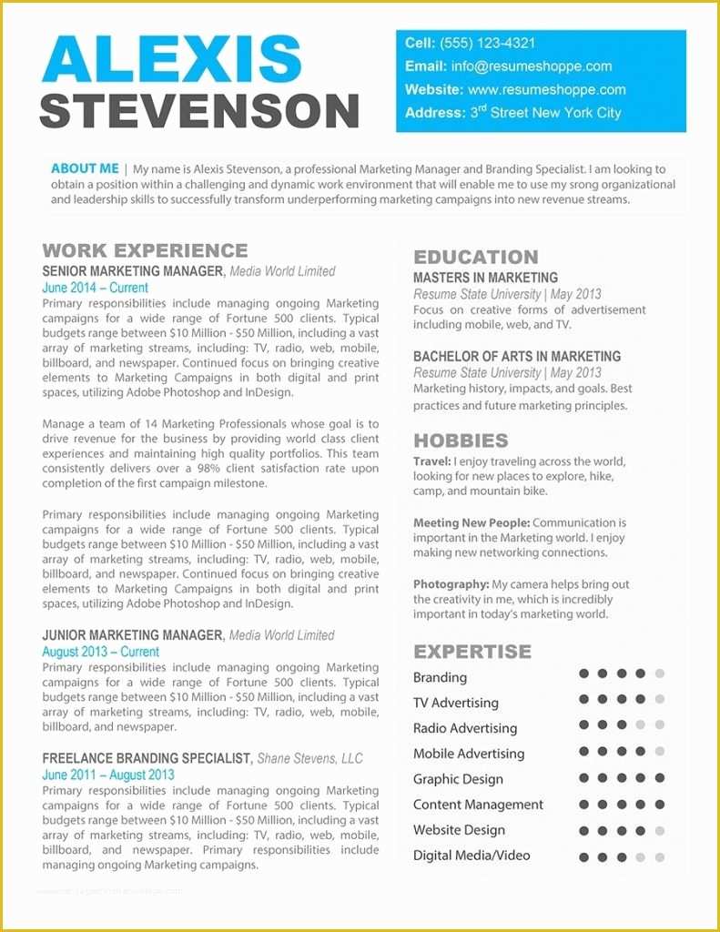 Free Creative Resume Templates for Mac Of Creative Resume Templates for Mac Pages Mac Pages Resume