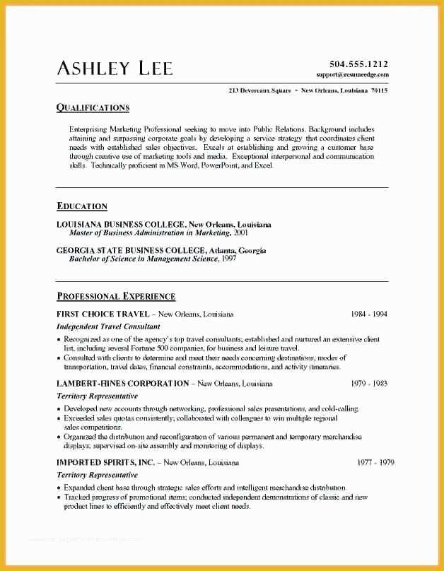 Free Creative Resume Templates for Mac Of Free Resume Templates for Mac
