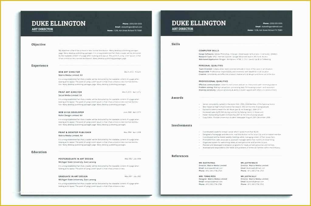 Free Creative Resume Templates for Mac Of Resume Templates Macbook – Free Creative Resume Templates