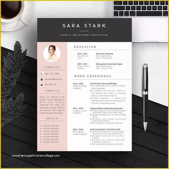 Free Creative Resume Templates Microsoft Word Of Best 25 Creative Cv Template Ideas On Pinterest