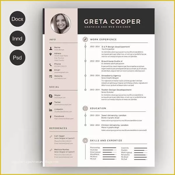 Free Creative Resume Templates Microsoft Word Of Creative Résumé Templates that You May Find Hard to