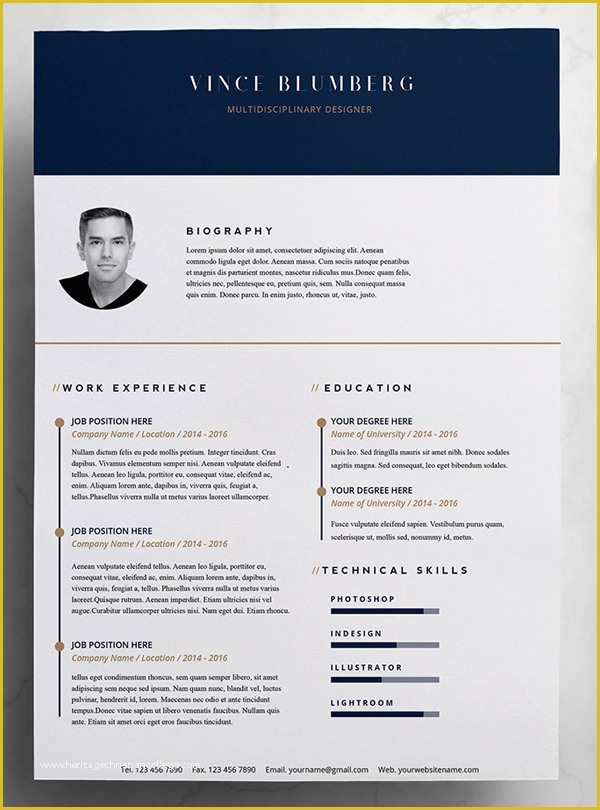 Free Creative Resume Templates Of 23 Free Creative Resume Templates with Cover Letter