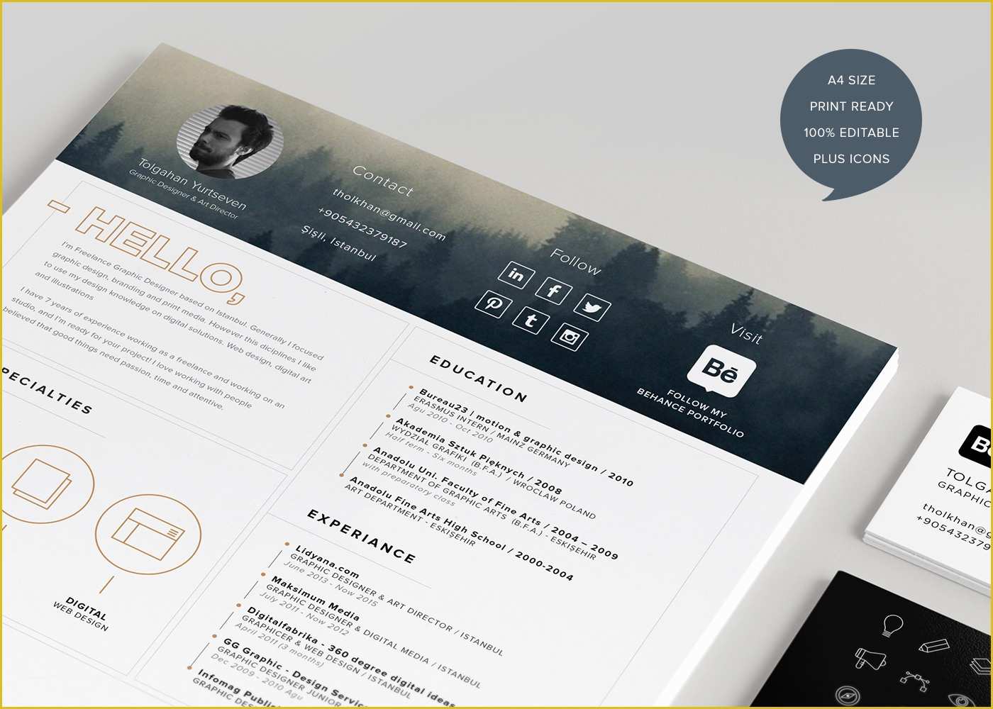 Free Creative Resume Templates Of 40 Creative Resume Templates You Ll Want to Steal In 2019