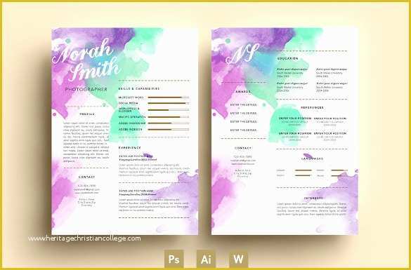 Free Creative Resume Templates Pdf Of 22 Blank Resume Templates Free Pdf Word Documents