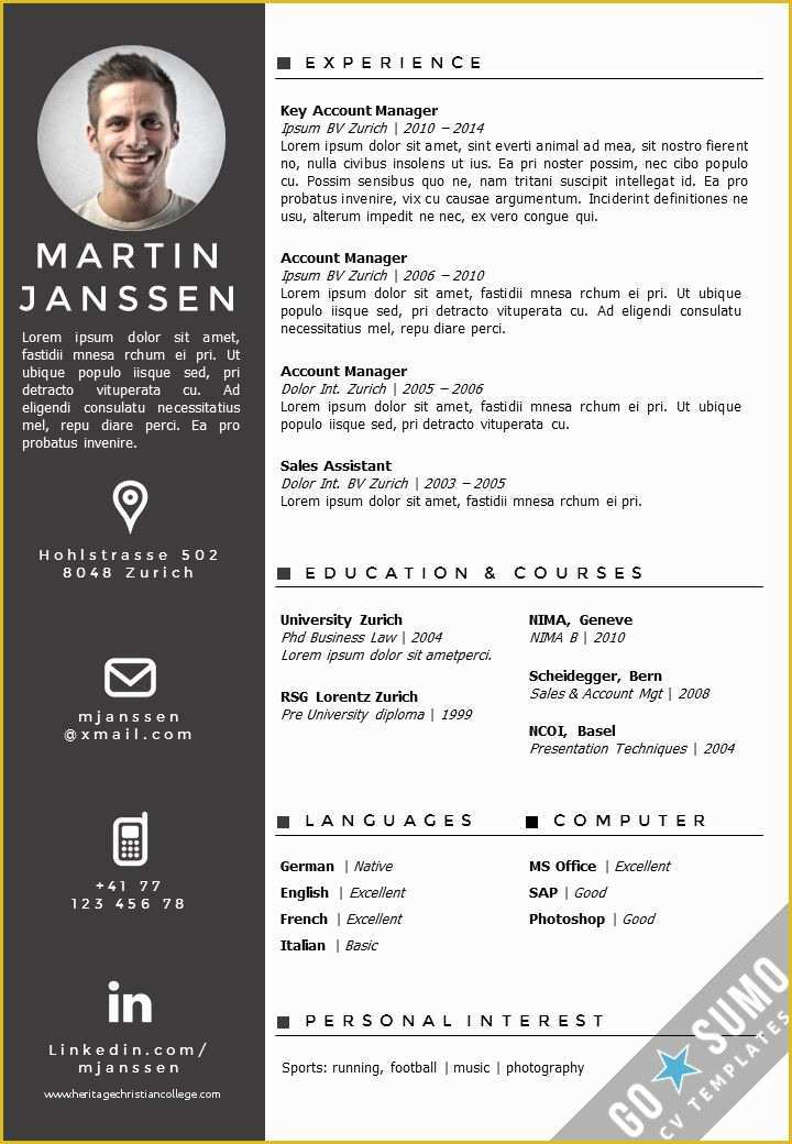 Free Creative Resume Templates Pdf Of 25 Best Ideas About Creative Cv Template On Pinterest