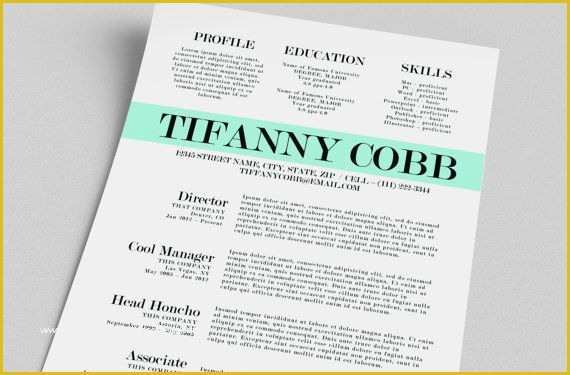 Free Creative Resume Templates Word Of Resume Free Cover Letter Word Template the by Taupeisdope