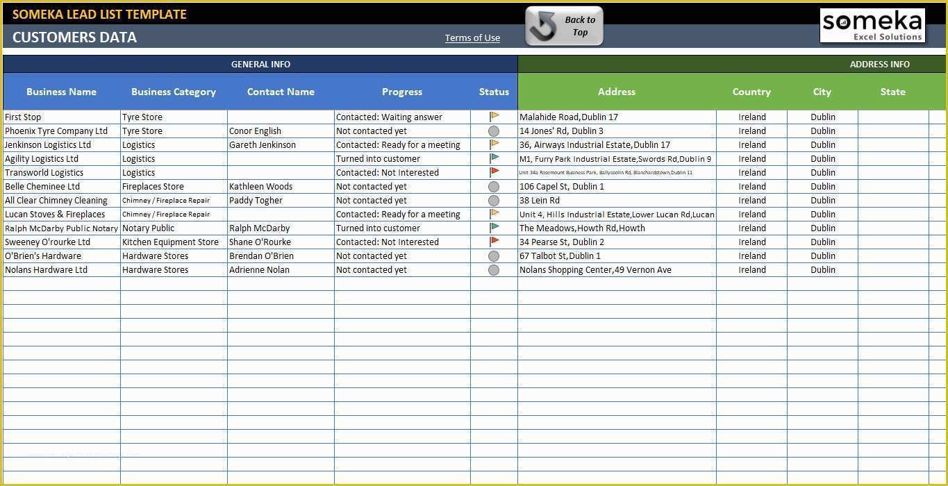 Free Crm Excel Template Of Crm Excel Template Free Download Example Of Spreadshee Crm