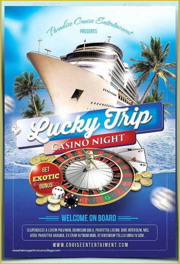 Free Cruise Ship Flyer Template Of 10 Cruise Flyers Printable Psd Ai Vector Eps format