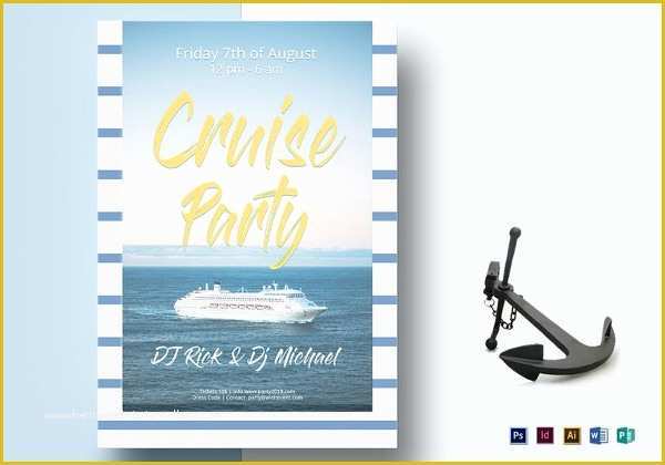 Free Cruise Ship Flyer Template Of 18 Cruise Flyers Psd Ai Word Eps Vector