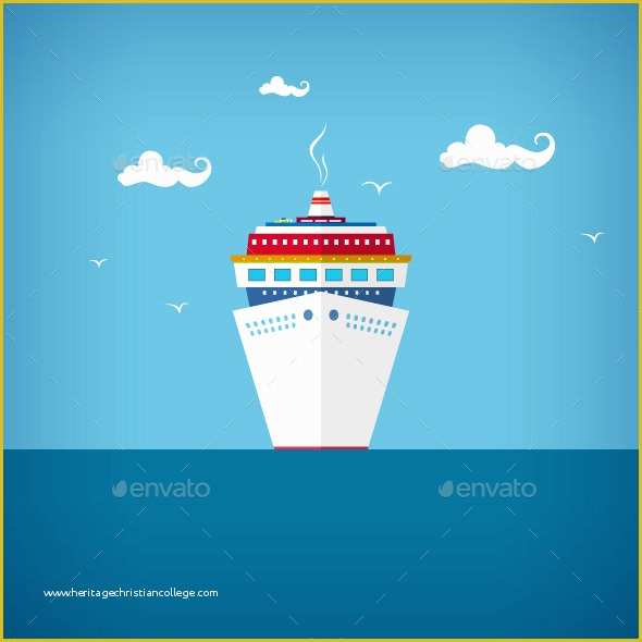 Free Cruise Ship Flyer Template Of Free Cruise Ship Flyer Template Tinkytyler Stock