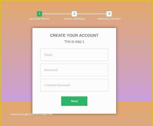 Free Css Templates for Registration form Of 20 HTML5 Signup & Registration forms HTML Css