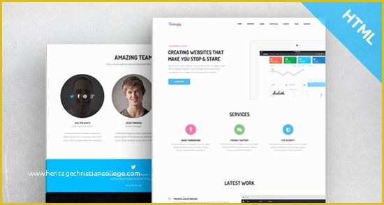 Free Css Web Templates Of 100 Best Free HTML Css Website Templates