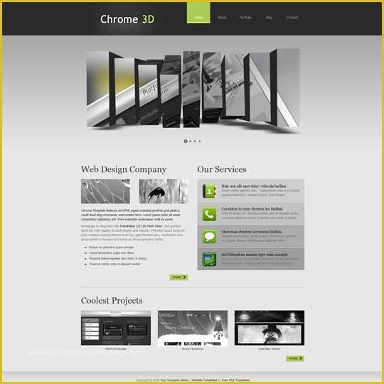 Free Css Web Templates Of 25 Free Minimal and Clean Style Xhtml Css Website