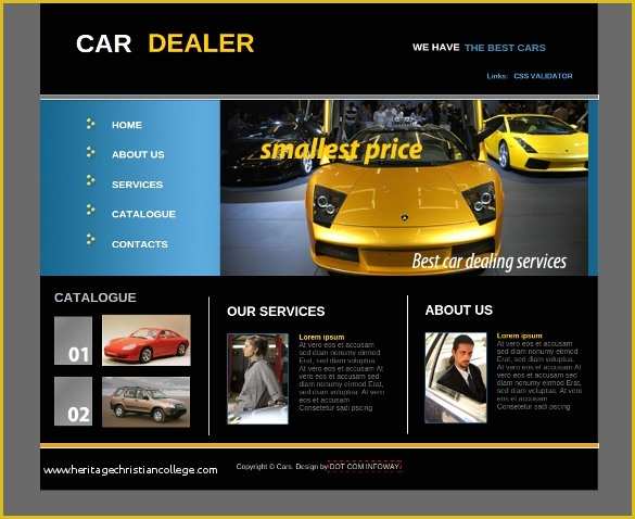 Free Css Web Templates Of 28 Car Dealer Website themes & Templates