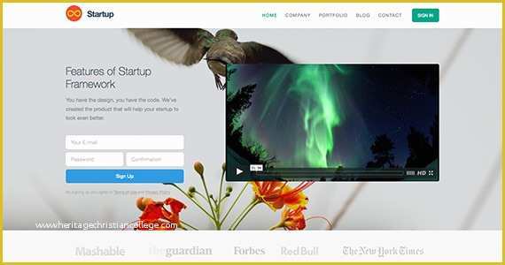 Free Css Web Templates Of Free Responsive Website HTML and Css Templates Designmodo