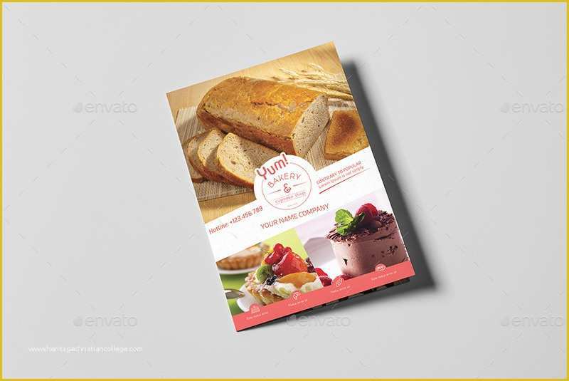 Free Cupcake Menu Template Of Bakery & Cupcake Shop Menu Template by Wutip2