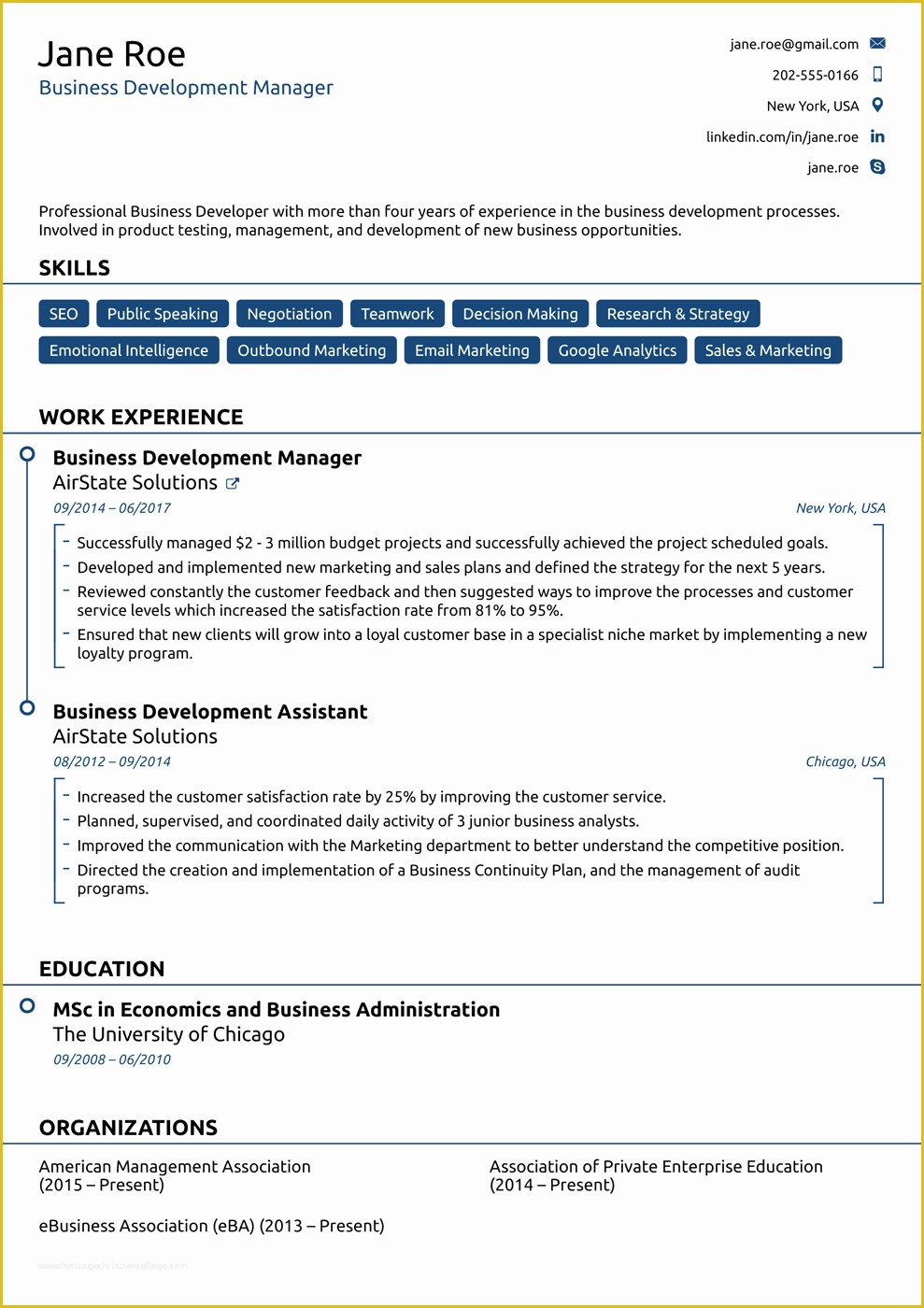 Free Current Resume Templates Of 8 Best Line Resume Templates Of 2018 [download & Customize]