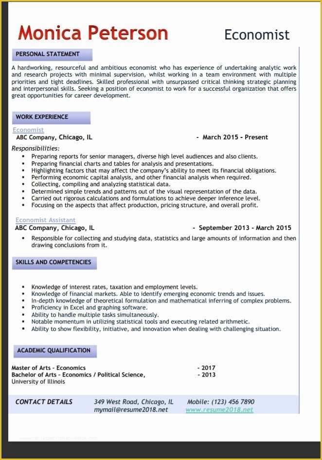 Free Current Resume Templates Of Current Resume formats 2018