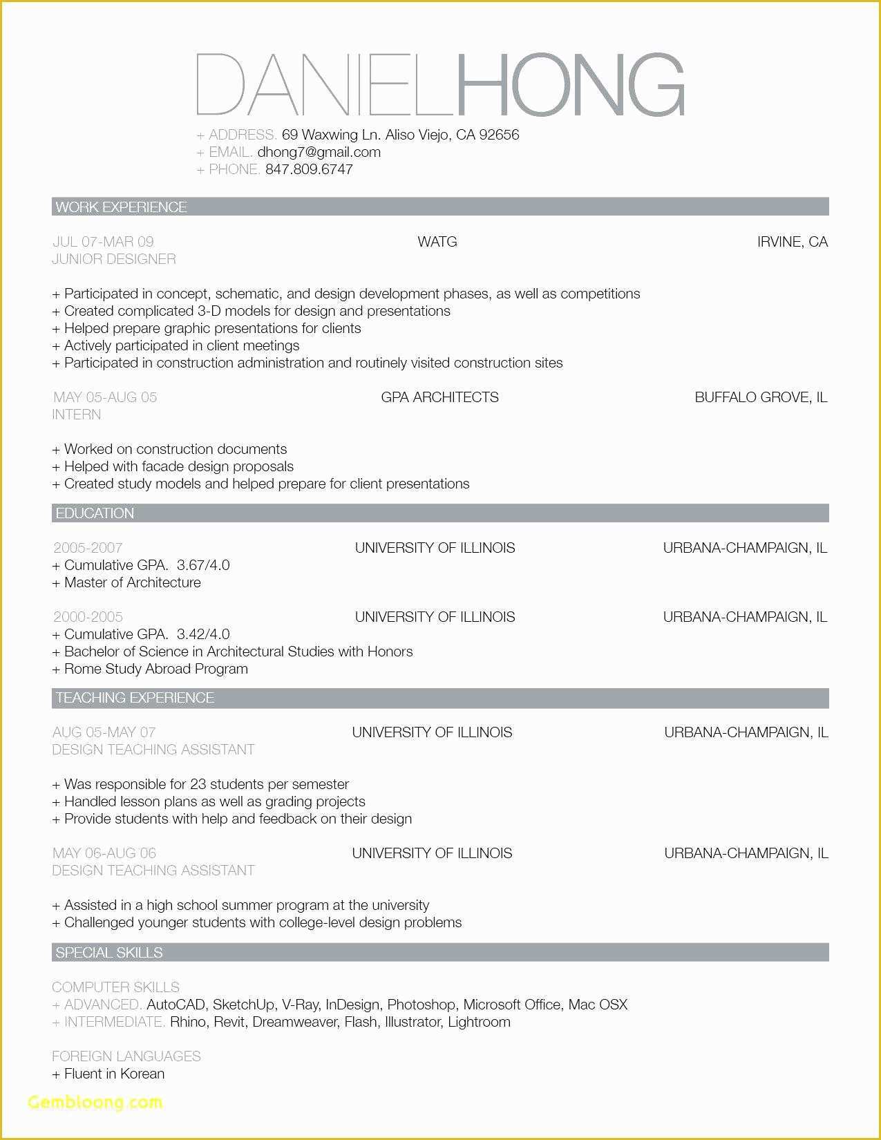 Free Current Resume Templates Of Interesting Design Current Resume format Template Free