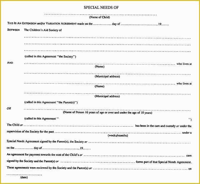 Free Custody Agreement Template Of Affidavit for Child Custody Template Templates Resume