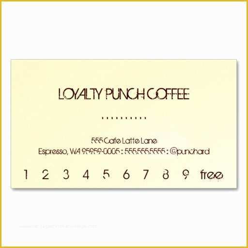 Free Customer Loyalty Punch Cards Templates Of Best S Of Punch Card Template Word Free Printable