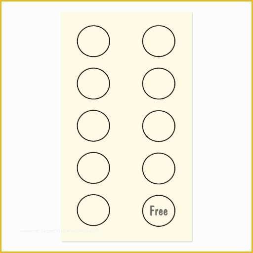 Free Customer Loyalty Punch Cards Templates Of Coffee Shop Loyalty Punch Card Business Card