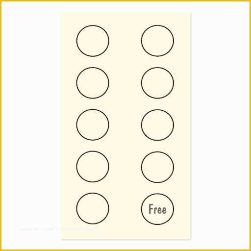 Free Customer Loyalty Punch Cards Templates Of Coffee Shop Loyalty Punch Card Business Card