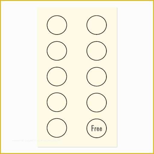 Free Customer Loyalty Punch Cards Templates Of Coffee Shop Loyalty Punch Card Business Card Templates