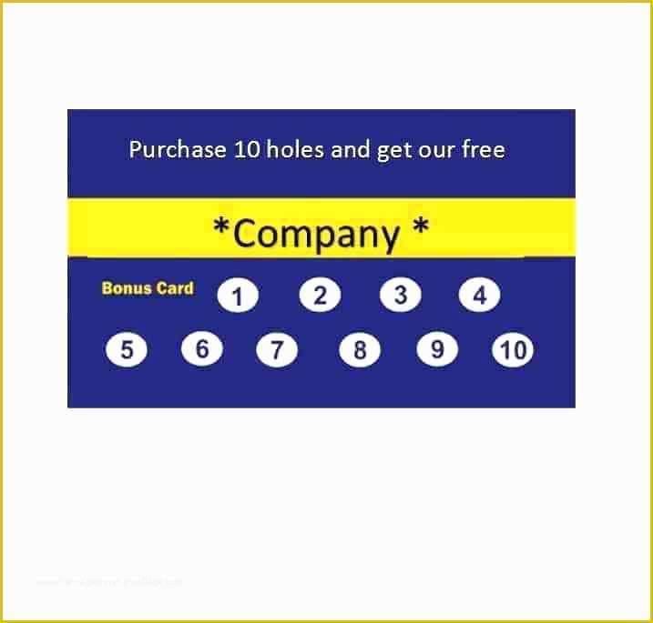 Free Customer Loyalty Punch Cards Templates Of Customer Ment Card We Value Your Patronage Food