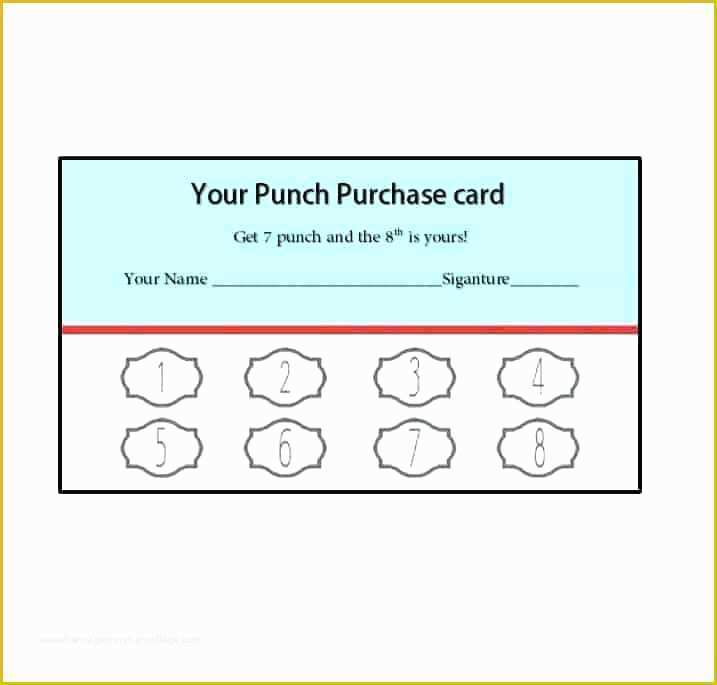 Free Customer Loyalty Punch Cards Templates Of Customer Ment Card We Value Your Patronage Food