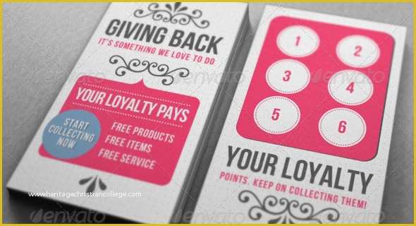 Free Customer Loyalty Punch Cards Templates Of Free Customer Loyalty Punch Cards Templates Business
