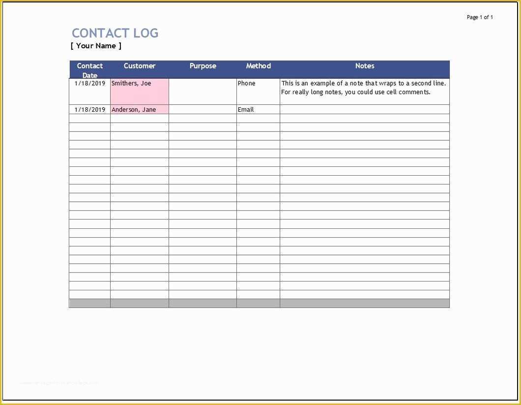 Free Customer Relationship Management Excel Template Of Customer Relationship Management Crm Excel Template