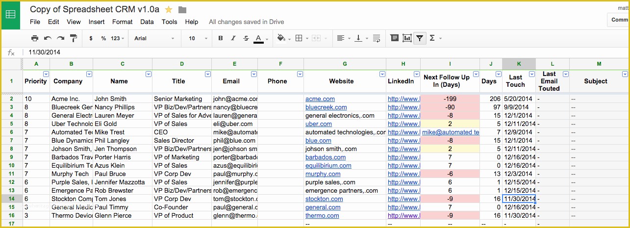 Free Customer Relationship Management Excel Template Of the 25 Best Free Crm Apps