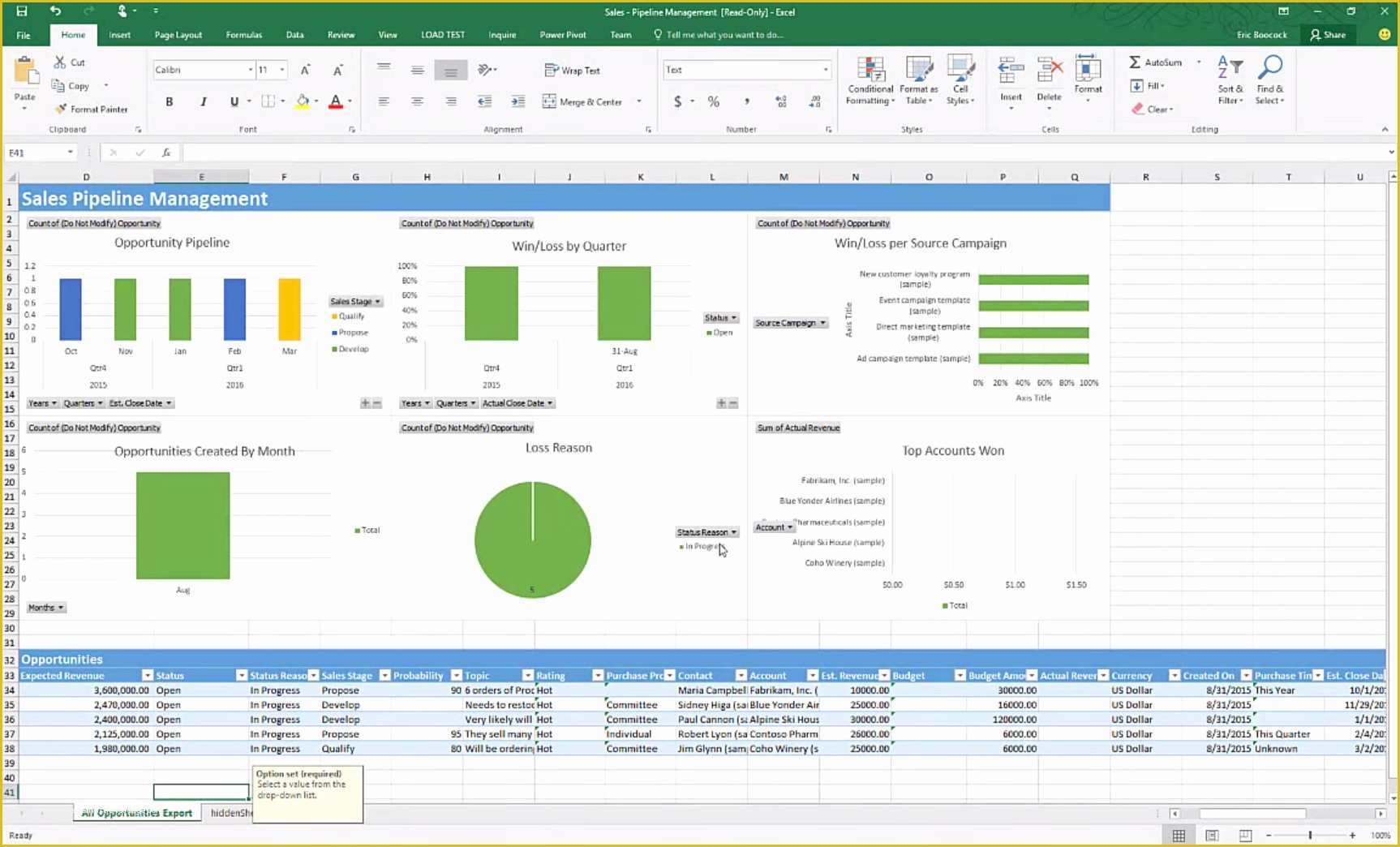 Free Customer Relationship Management Excel Template Of What S New In Crm 2016