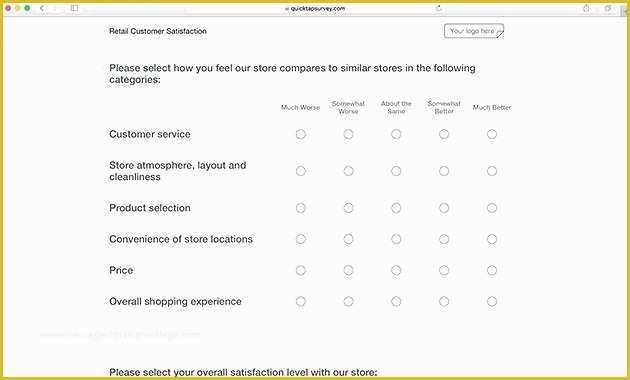 Free Customer Survey Template Of Feedback Survey Templates Free Sample Example format User