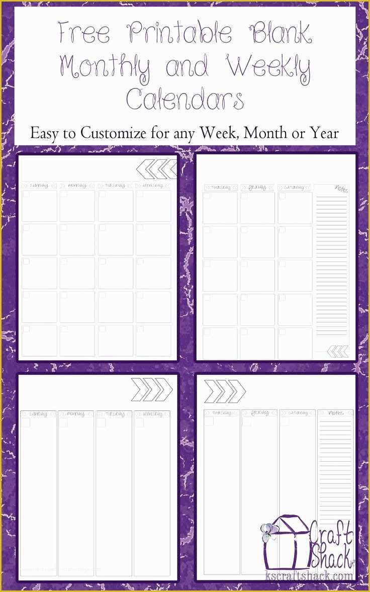 Free Customizable Calendar Template Of 17 Best Images About organization On Pinterest