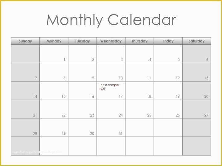 Free Customizable Calendar Template Of Monotone Monthly Planner Get This Free Printable
