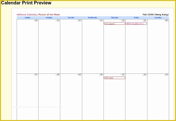 43 Free Customizable Calendar Template