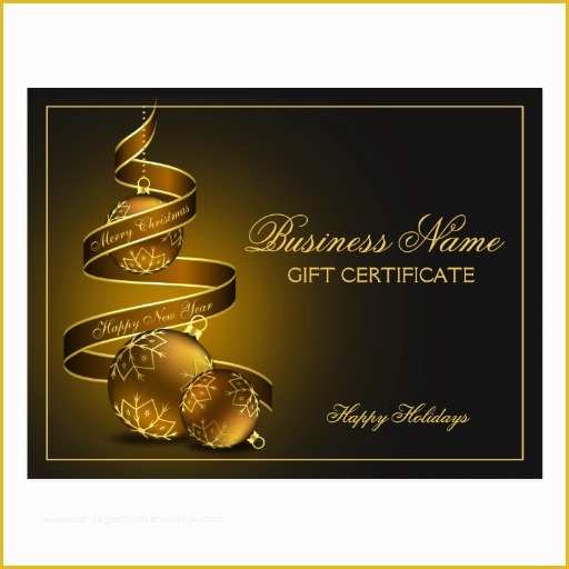 Free Customizable Gift Certificate Template Of Personalized Christmas Gift Certificate Template Postcard