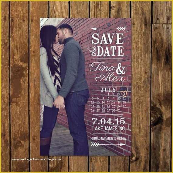 Free Customizable Save the Date Templates Of Diy Custom Save the Date Vertical Template Vintage