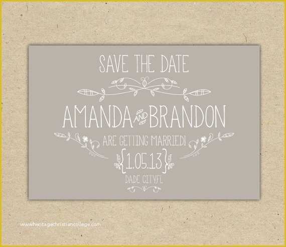 Free Customizable Save the Date Templates Of Free Printable Save the Date Templates Invitation Template