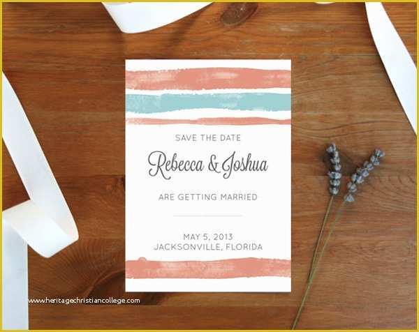 Free Customizable Save the Date Templates Of Free Save the Date Templates