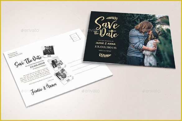 Free Customizable Save the Date Templates Of Save the Date Postcard Template – 25 Free Psd Vector Eps
