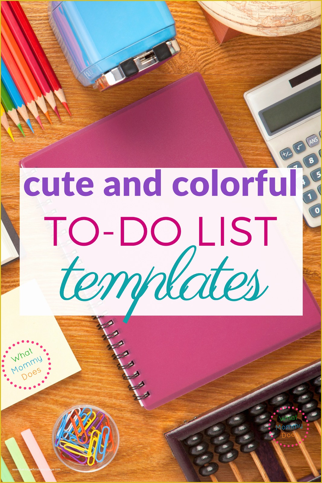 Free Cute Templates Of Free to Do List Templates so Cute and Colorful