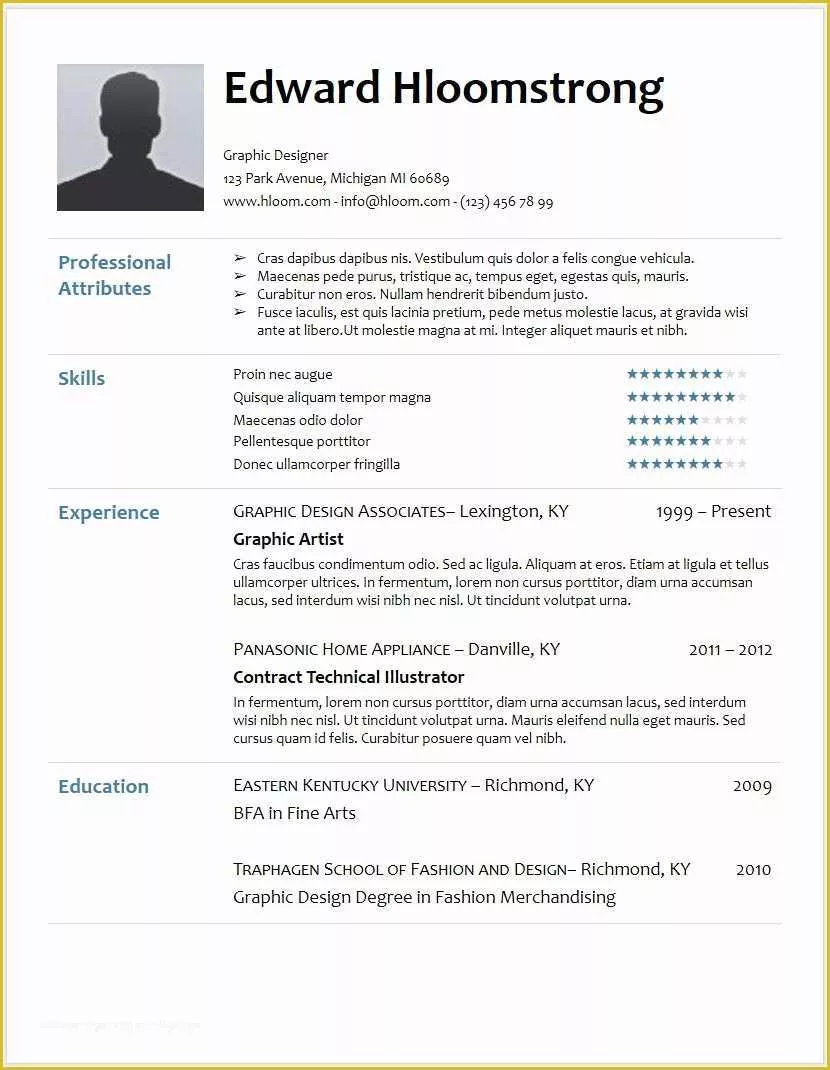 Free Cv Template Google Docs Of 12 Free Minimalist Professional Microsoft Docx and Google