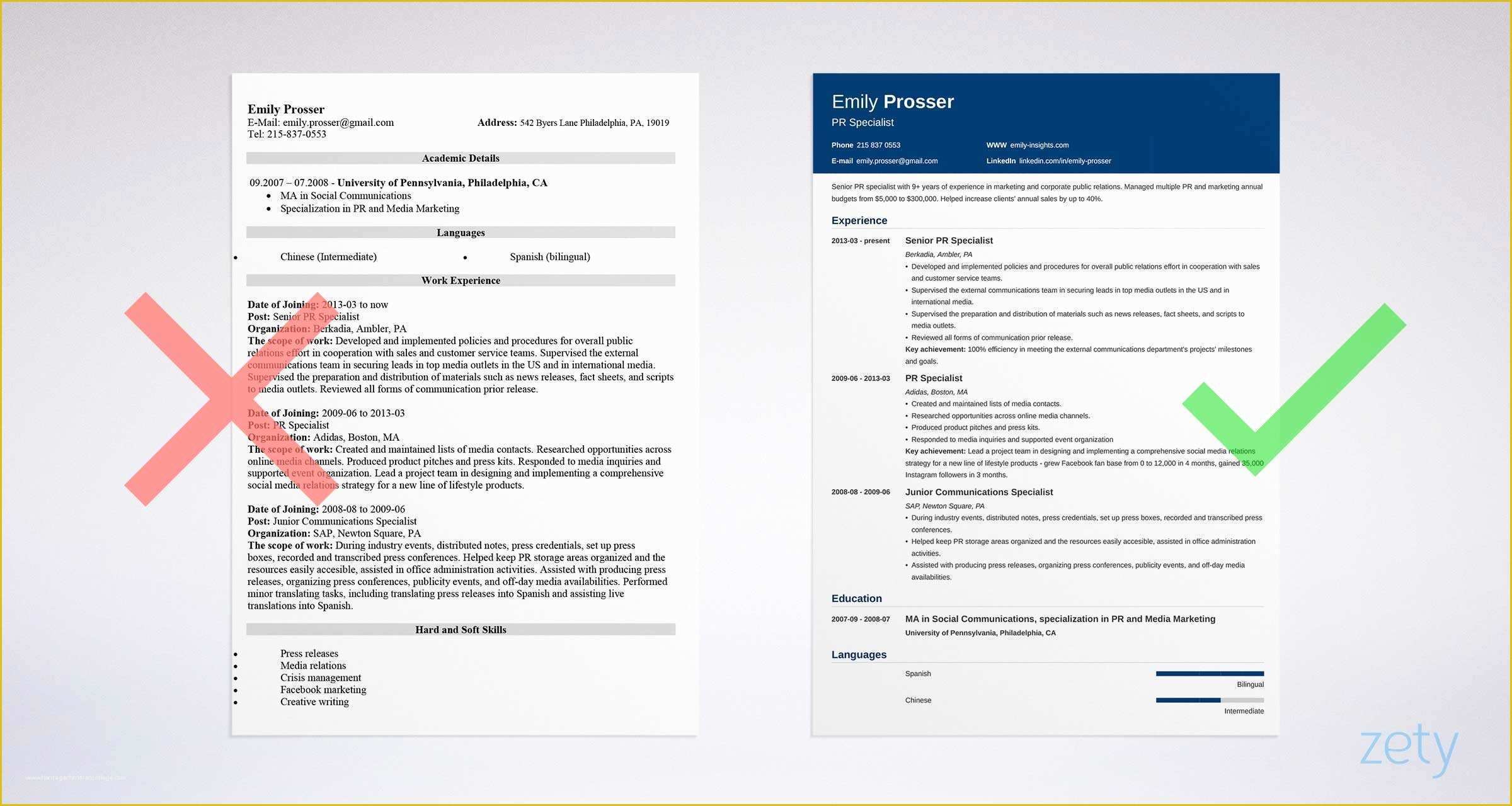 Free Cv Template Google Docs Of Google Docs Resume Templates 10 Free formats to Download