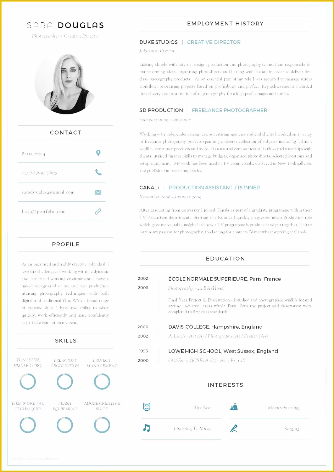 Free Cv Template Word Of Free Modern Resume Templates Microsoft Word